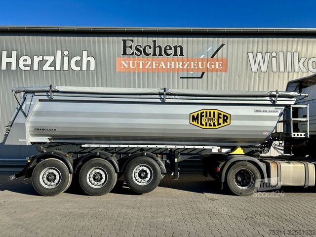 Tippsemitrailer MEILLER MHPS 44.3 | Stahl 25m³*Rollplane*Luft/Lift*LED