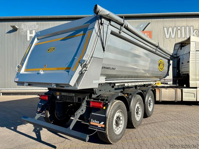 Tippsemitrailer MEILLER MHPS 44.3 | *NEW*Stahl 25m³*Rollplane*Lift*LED