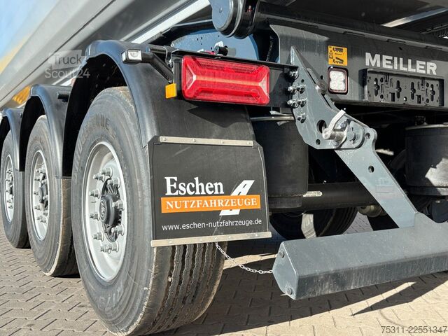 Tippsemitrailer MEILLER MHPS 44.3 | *NEW*Stahl 25m³*Rollplane*Lift*LED