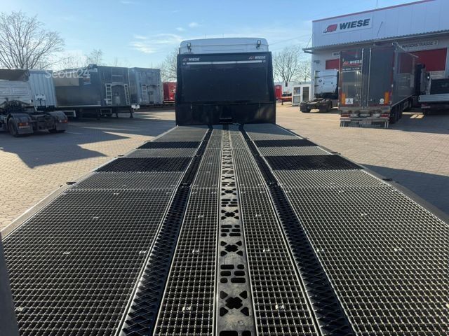 Ladbil med lad MAN TGX 26.440 6x2-4 LL Maschinen Transporter