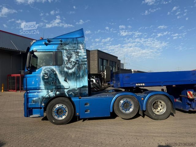 Tung lastbil MAN TGX 26.640 6x2 mit Hydraulik Anlage