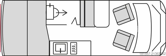 Автодом BÜRSTNER Papillon PC 6.0 Ohne Schlafdach / 140 PS Automat