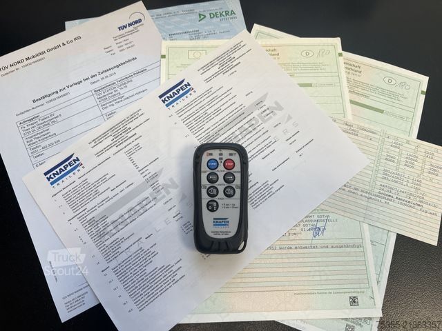 Oplegger met walking floor KNAPEN NEXT K 200 SAF Liftachse Alufelgen FB Schubboden