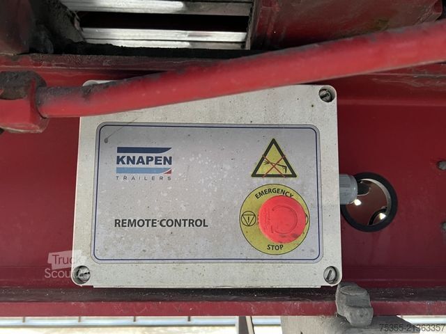 Oplegger met walking floor KNAPEN NEXT K 200 SAF Liftachse Alufelgen FB Schubboden