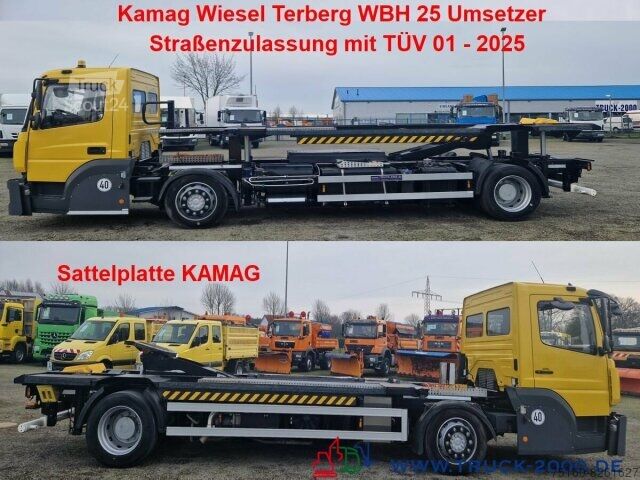 Mercedes-Benz Kamag Wiesel WBH 25 BDF Umsetzer Sattelplatte BC