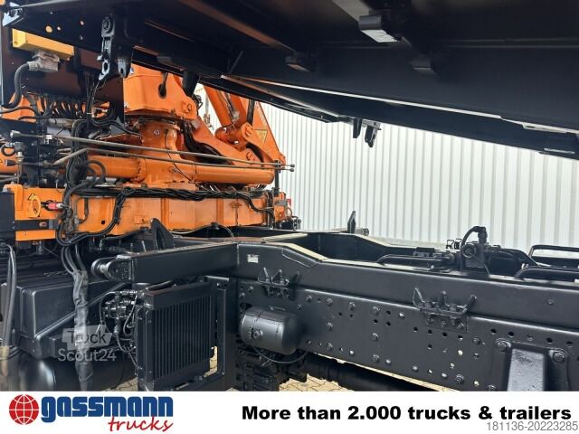Camión volquete MAN TGS 18.320 4x4 BB, Winterdienstausstattung, Kran