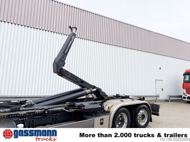 Haakarm vrachtwagen Mercedes-Benz Actros 2552 L 6x2, Lenk/Lift, Retarder, GigaSpace,