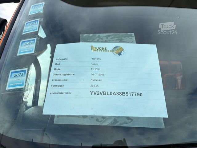 Abfallsammelfahrzeug Volvo FE 19.280 + complete system + GEESINK OPBOUW  I...