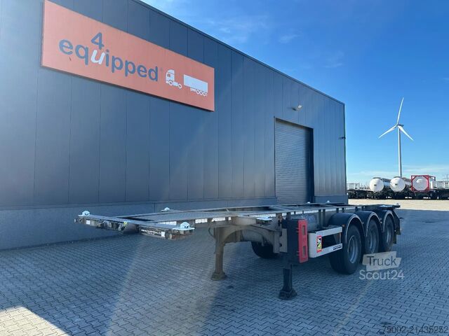 Konteinerių vežimas Van Hool 20FT/30FT ADR CHASSIS / galvanized / BPW DRUM /...