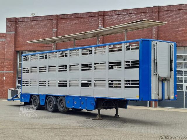 Transporte de ganado Berdex 0S1227 - 3 deck Livestock - Loadlift - Steering...