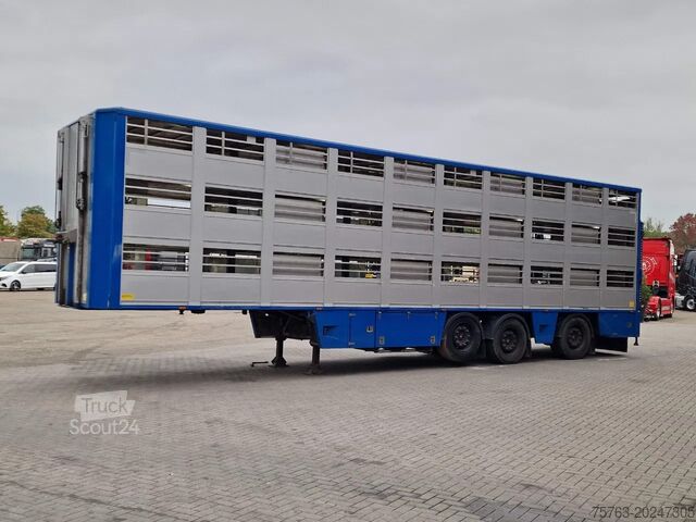 Transport de bétail Berdex 0S1227 - 3 deck Livestock - Loadlift - Steering...