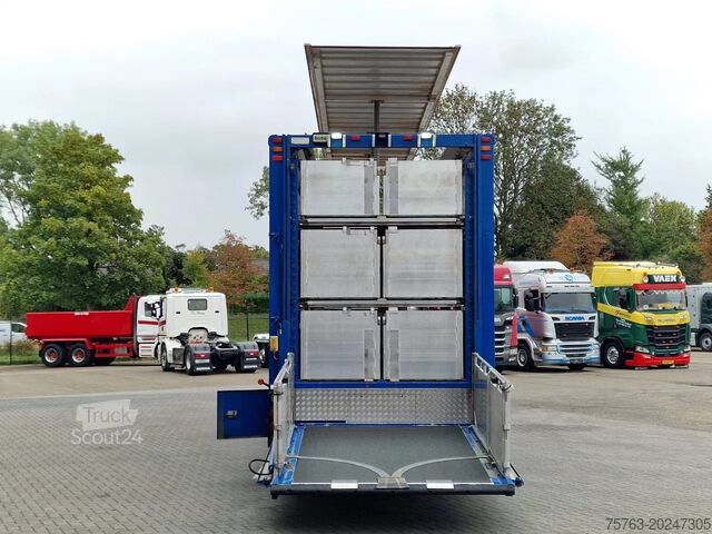 Transport de bétail Berdex 0S1227 - 3 deck Livestock - Loadlift - Steering...