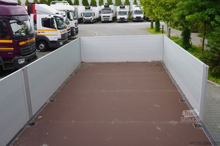 Būvniecības piekabe Krone construction trailer / Flatbed 18 pallet