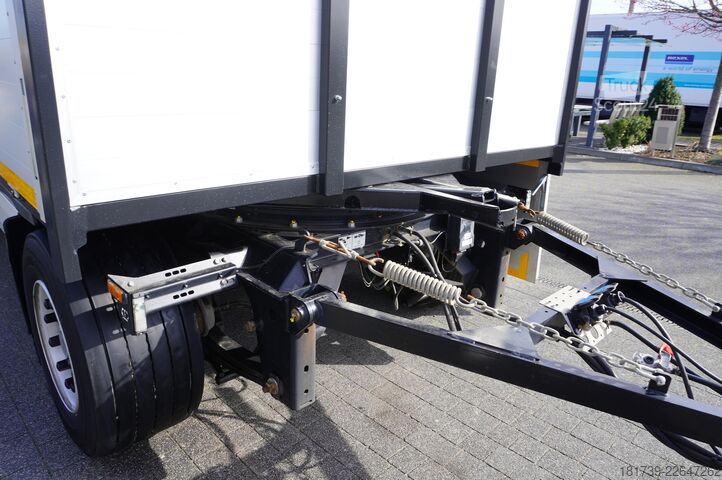 Krone celtniecības piekabe Krone Construction trailer /Flatbed 18 pallets