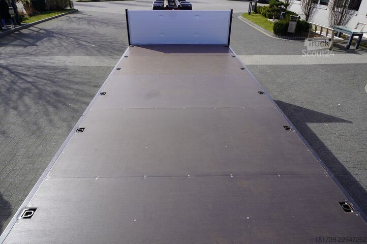 Krone celtniecības piekabe Krone Construction trailer /Flatbed 18 pallets