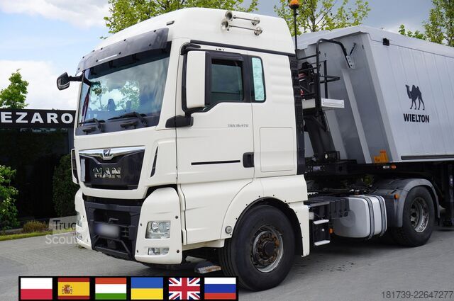 Traktora vienība MAN TGX 18.470 4x4H tractor unit