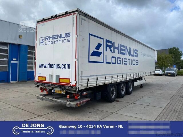 انزلاق القماش المشمع Krone N/A SD / Tautliner / Boorden / BPW + Disc Brake...
