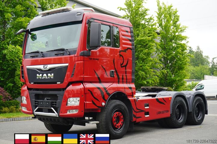 Traktora vienība MAN TGX 33.640 6x4 tractor unit / GVM 70 t