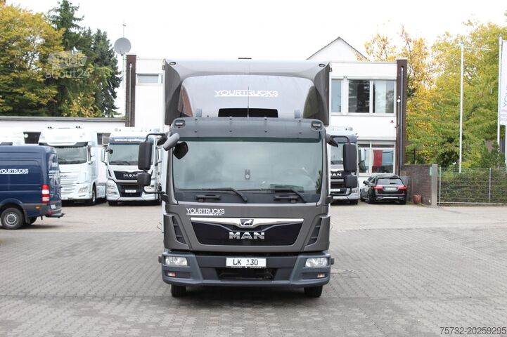 Transporter mit Pritsche & Plane MAN TGL 8.220   Plane   AHK   6,1 m   Luft   Klima