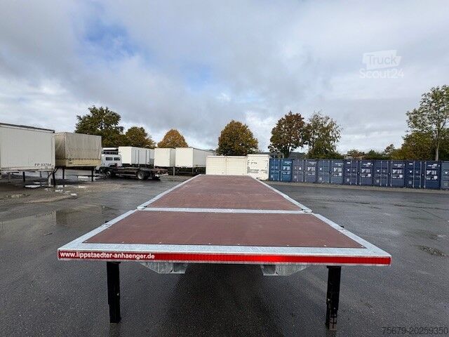 Wechselbrücke mit Pritsche & Plane Bowmann BDF-System, 7.450 mm lang, mit TWIST-LOCKS im Rahmen für Transport von 20 Fuß Containern