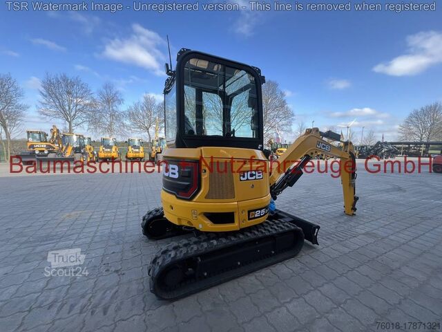 Mini excavator JCB 25Z -werkneu-