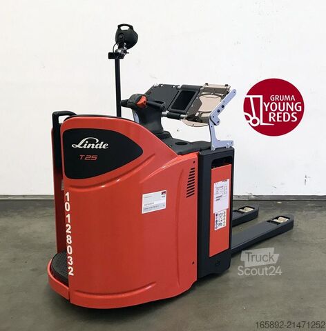 Transpalette électrique à conducteur porté debout Linde T 25 SP 131-08
