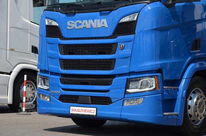 Standard dragbil Scania R 500 / KLIMA P. / ACC / NAVI / NIGHT LOCK / CEN.SMAROWANIA / 7234