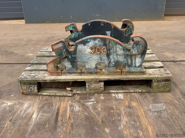 Schnellwechsler  CW40 kopplaat