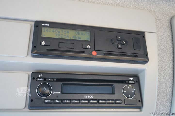 Abgesenkte Kranplattform Iveco Eurocargo 160-210 / 75,000 km! / OMARS l