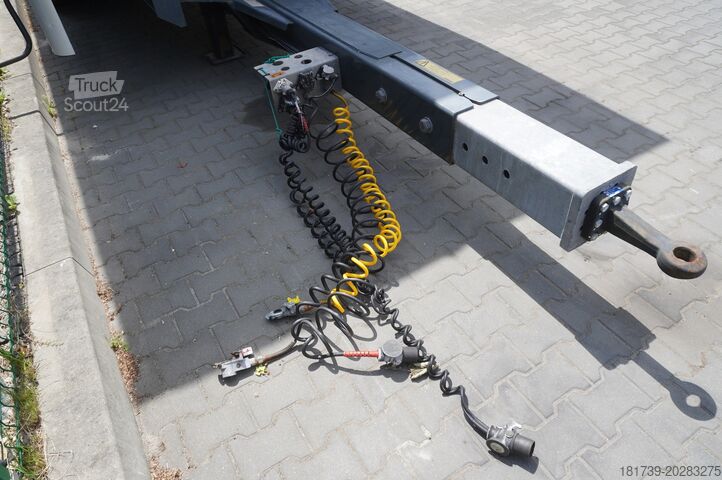 Drive-through konteyner römorku Fruehauf passthrough box trailer 18 EPAL / 2021 /