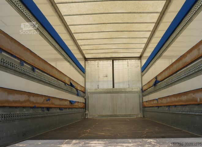 Drive-through konteyner römorku Fruehauf passthrough box trailer 18 EPAL / 2021 /