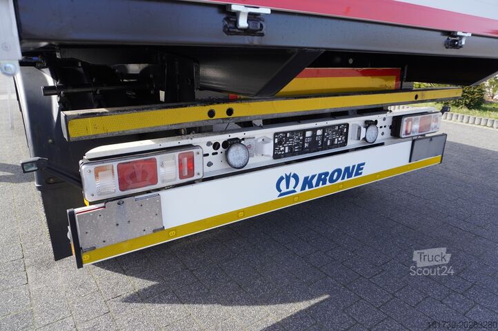 Krone gradbena prikolica Krone Construction trailer /Flatbed 18 pallets