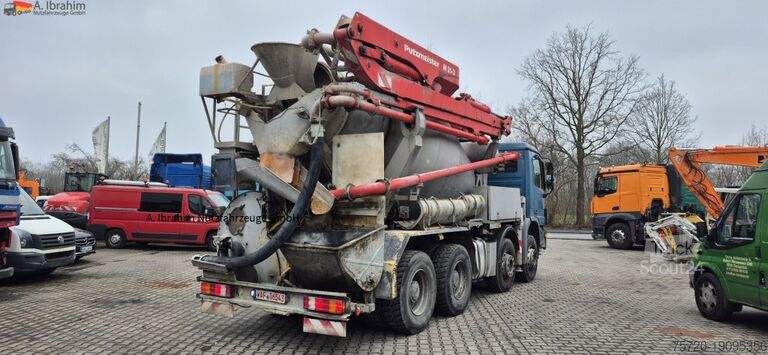 Автобетононасос Mercedes-Benz 3241 PM 21-3   Liebherr 7 cbm PUMI Putzmeister Liebherr