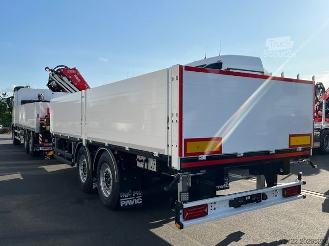 Anhänger mit offener Pritsche PAVIC TBPA18-66E TANDEM BAUSTOFF ANHÄNGER