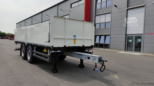 Anhänger mit offener Pritsche PAVIC TBPA18-66E TANDEM BAUSTOFF ANHÄNGER