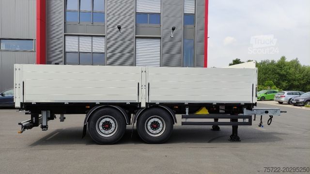 Anhänger mit offener Pritsche PAVIC TBPA18-66E TANDEM BAUSTOFF ANHÄNGER