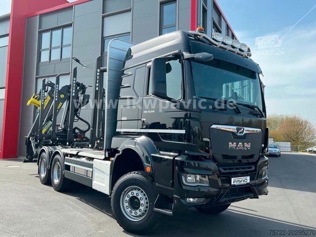 Φορτηγό μεταφοράς ξυλείας MAN TGS 33.510 6x4 BL RADSTAND 3900mm Sofort Verfügb