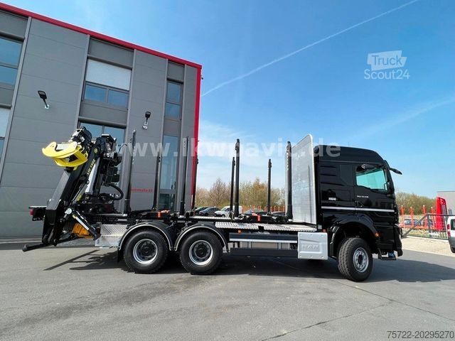 Φορτηγό μεταφοράς ξυλείας MAN TGS 33.510 6x4 BL RADSTAND 3900mm Sofort Verfügb