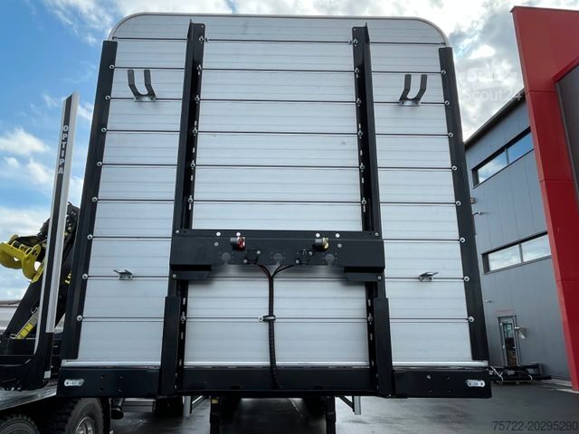 Semirimorchio portatronchi PAVIC HTS 24 Kurzholz Schemel Auflieger  SONDERPREIS!!