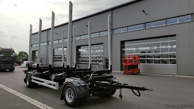 Baļķvedēja piekabe PAVIC HTA 20 66Z 19,5" NIEDRIG !!! SONDERPREIS !!!