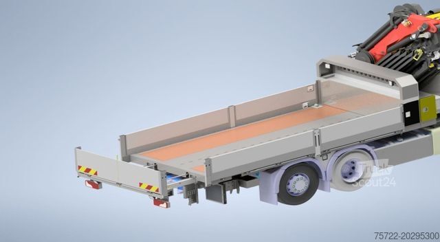 Γερανός τοποθετημένος σε φορτηγό MAN TGS 35.540 8x2H-6 BL Pritsche Palfinger 92002-SH
