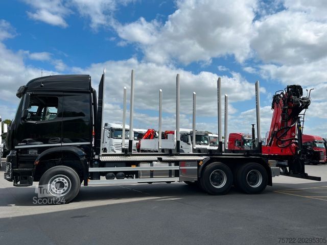Timberbil MERCEDES-BENZ AROCS 5 3351 6x4 EPSILON Q150Z96