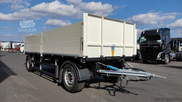 Nyitott pótkocsi PAVIC BPA 18E  Baustoff Anhänger SONDER PREIS f