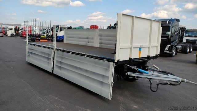 Nyitott pótkocsi PAVIC BPA 18E  Baustoff Anhänger SONDER PREIS f