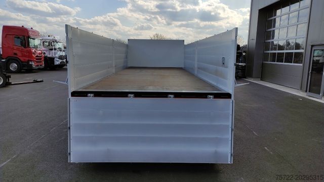 Nyitott pótkocsi PAVIC BPA 18E  Baustoff Anhänger SONDER PREIS f