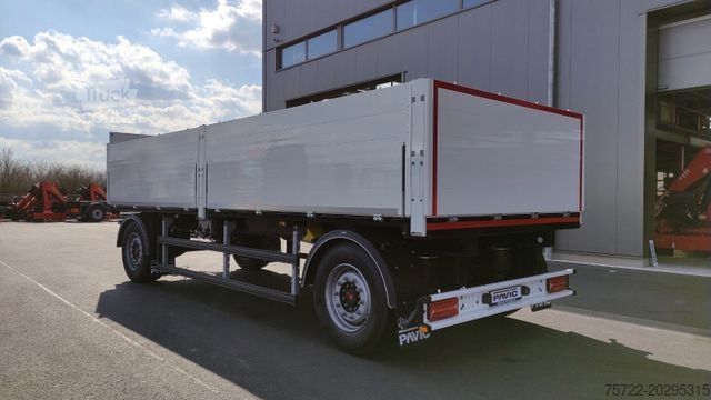Nyitott pótkocsi PAVIC BPA 18E  Baustoff Anhänger SONDER PREIS f