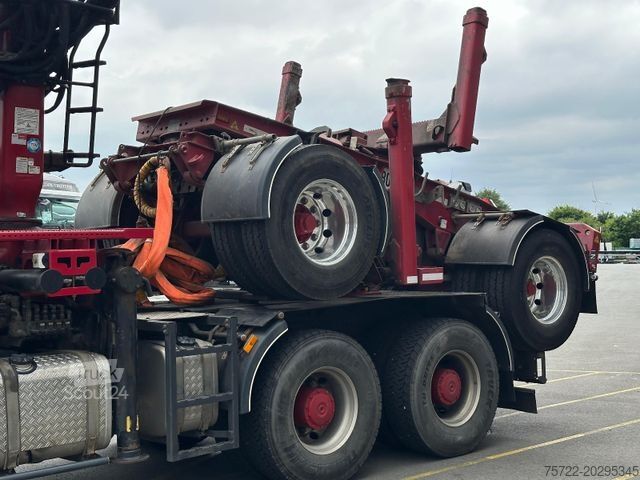 Apaļkoku pārvadāšanas kravas auto MERCEDES-BENZ Arocs 3358 6x4 BB mit EpsilonS290Z96 DOLL RATIO+