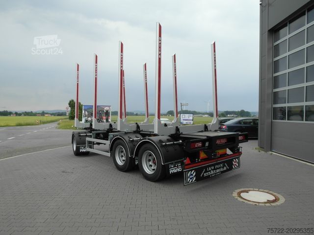 Přívěs na klády PAVIC HTA 27 68 Blatt/Blatt 3-Achser Schemel OPTIPA