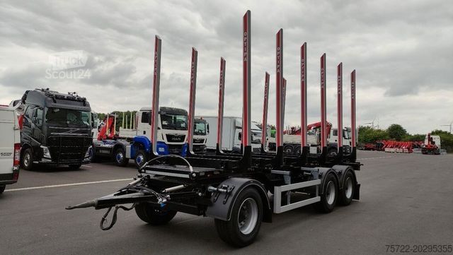 Přívěs na klády PAVIC HTA 27 68 Blatt/Blatt 3-Achser Schemel OPTIPA