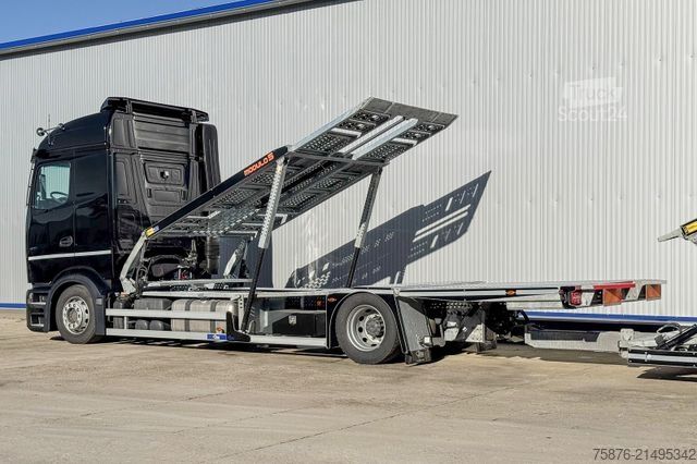 Automobilių pervežimo sunkvežimis MERCEDES-BENZ Actros Autotransporter für 5 PKW